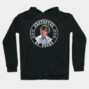 Napoleon Dynamite - Protected by Pedro Circle Hoodie